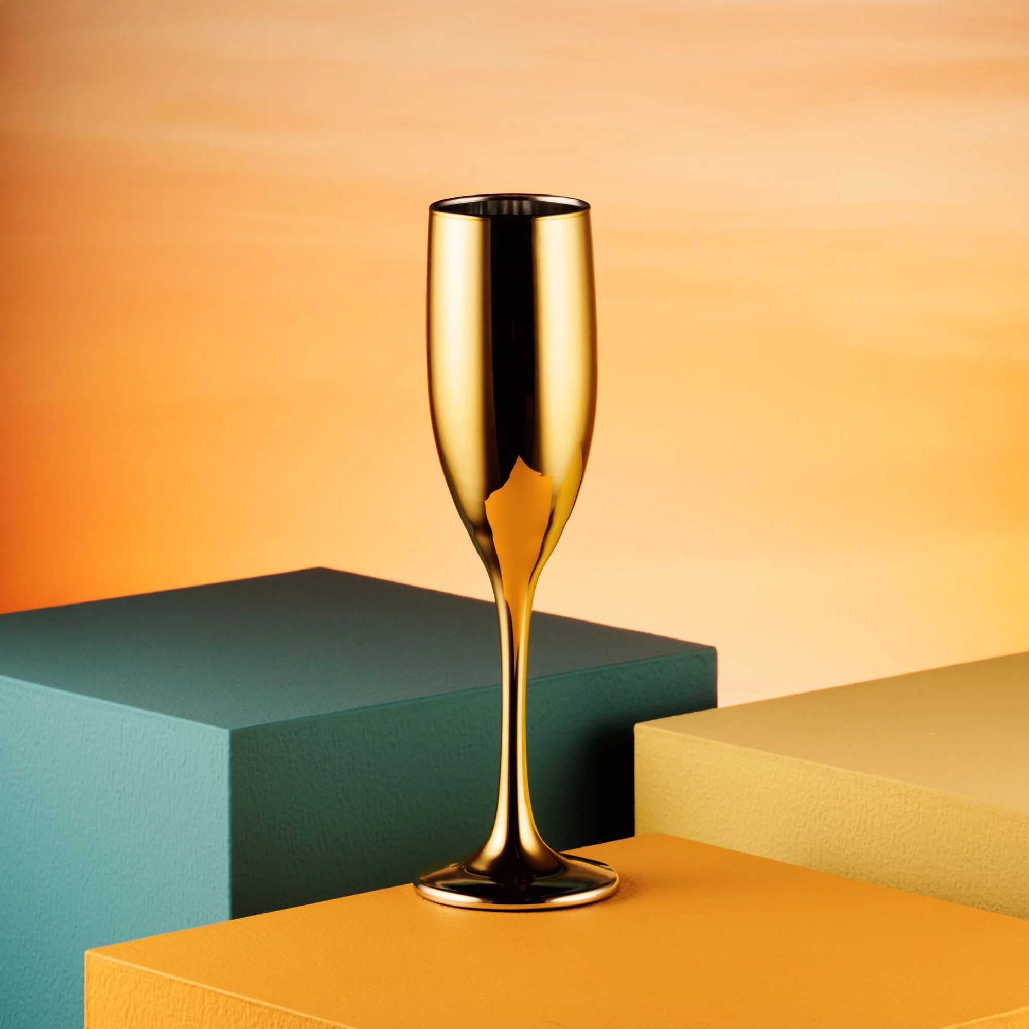 Love Island Official Gold Champagne Flute - Set of 2 - Image 5