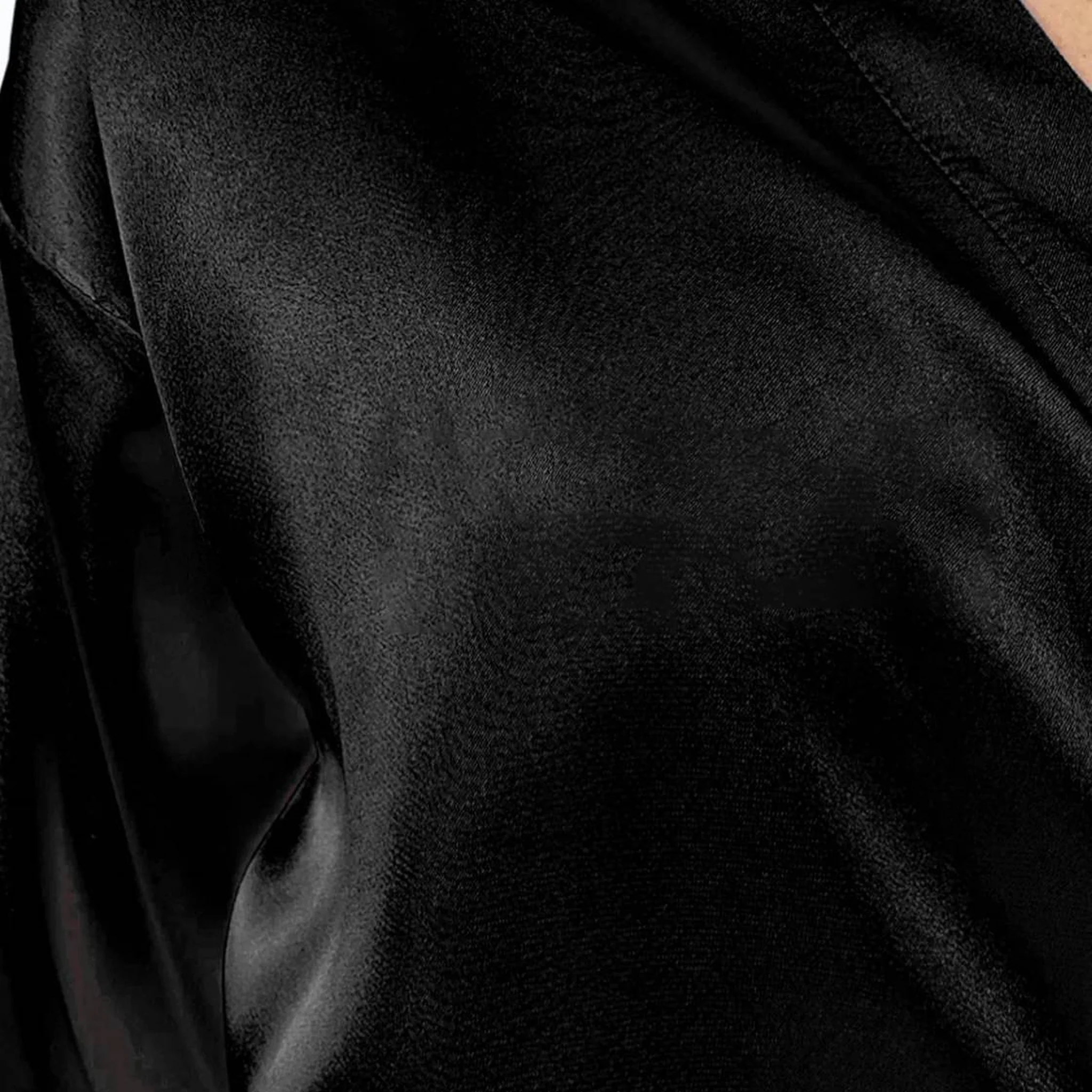 Love Island Robe Black - Personalised - Image 3