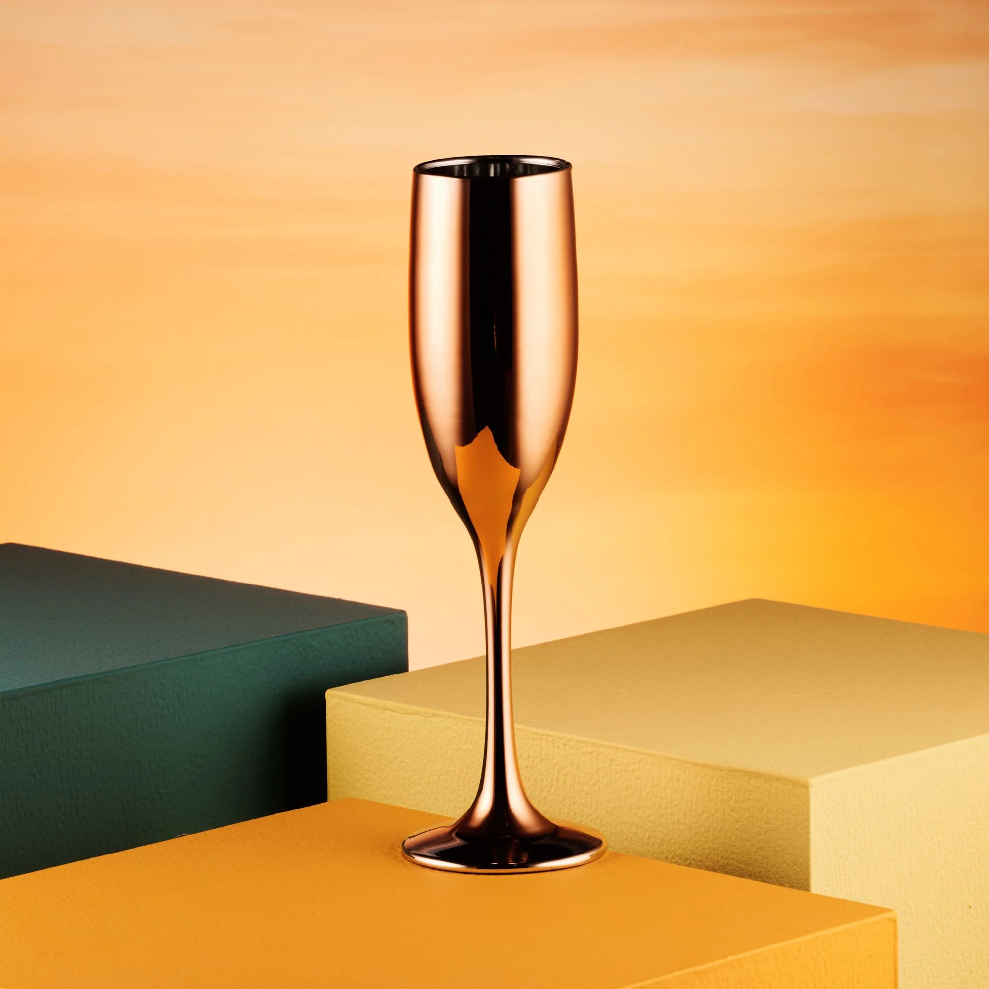 Love Island Rose Gold Champagne Flute - Set of 2 - Image 6