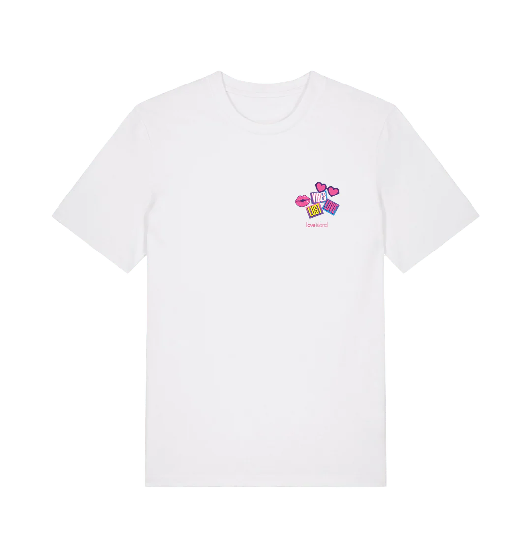 Love Island Stickers T-shirt - Image 2